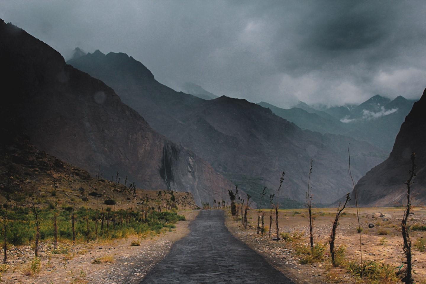 Gateway to world highest peaks and glaciers, Khaplu