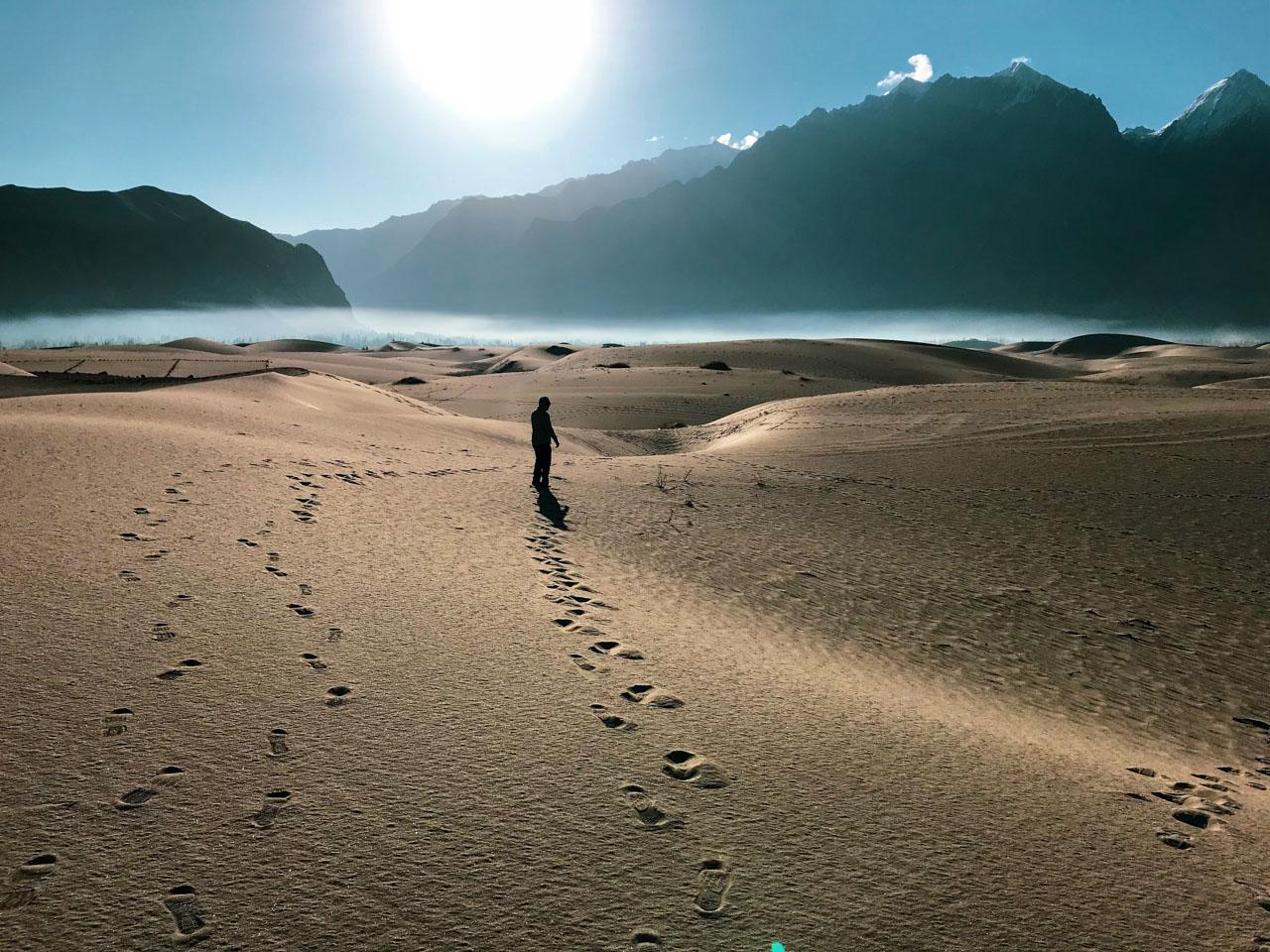 Dazzling beauty of world’s second highest Cold desert.