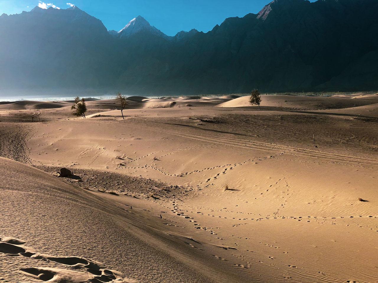 The distinctive topography of Sarfaranga Cold Desert