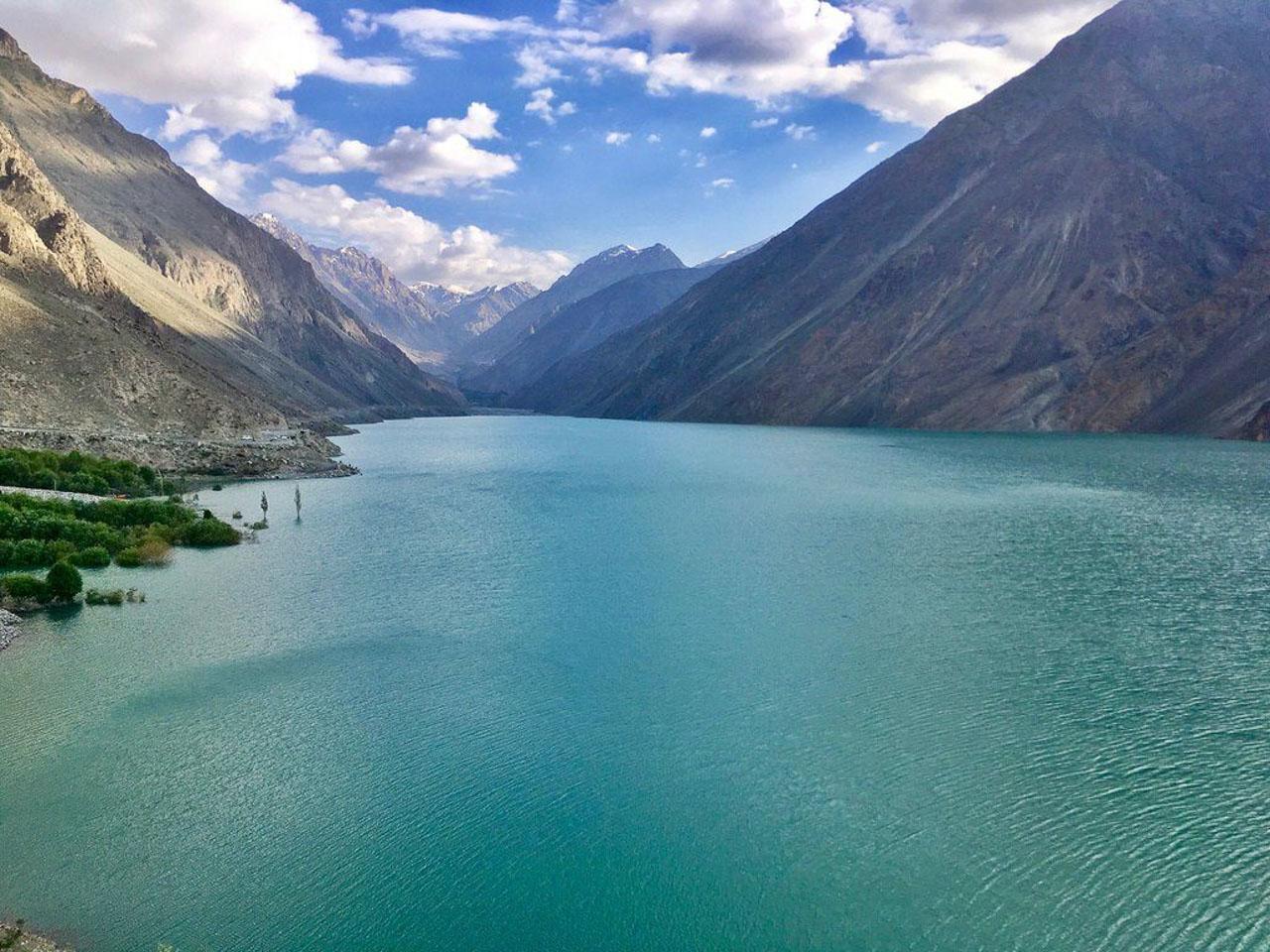 Satpara dam, a significant water reservoir