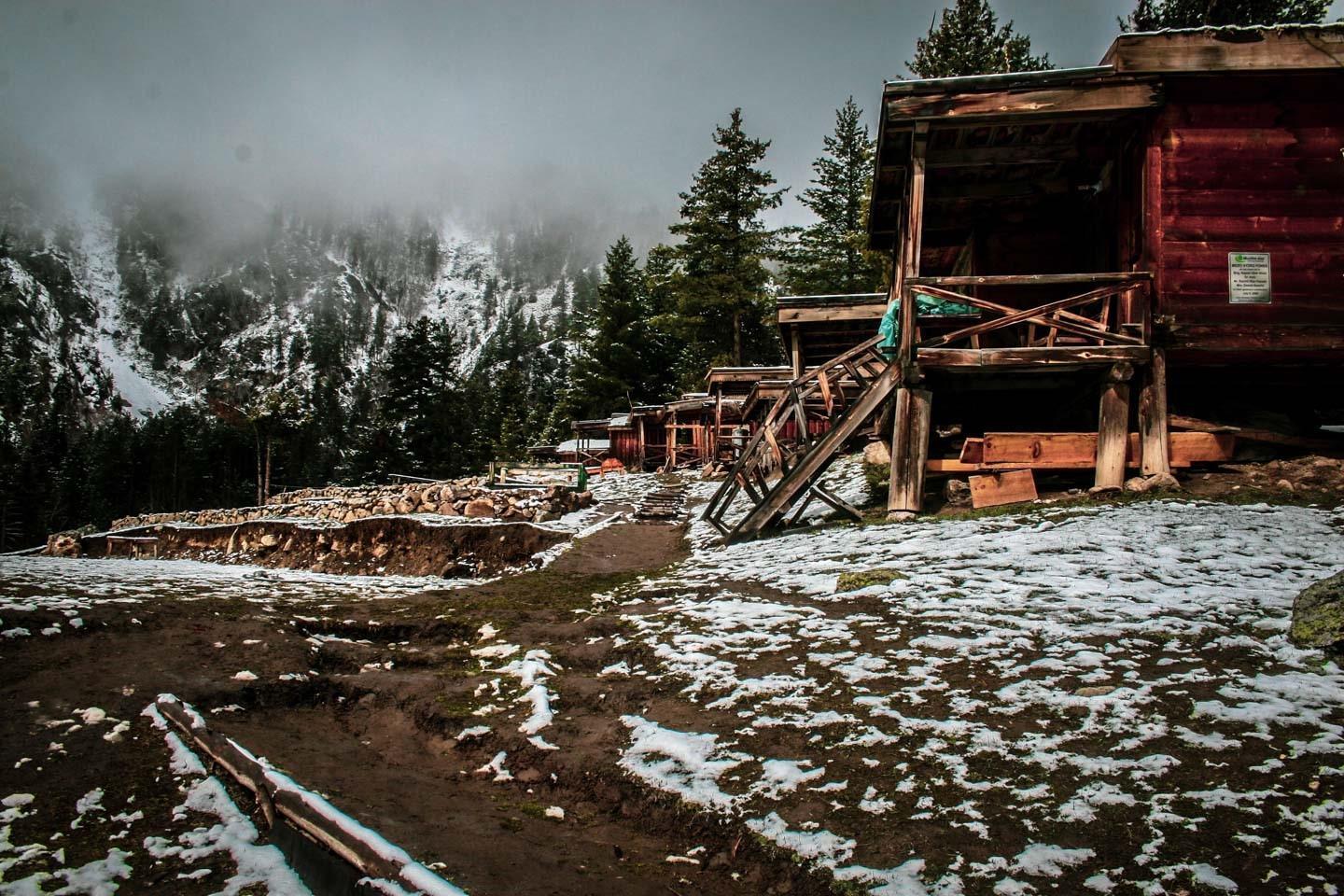 Fairy Meadows, the luxury cottages provide ample chance for star gazing.