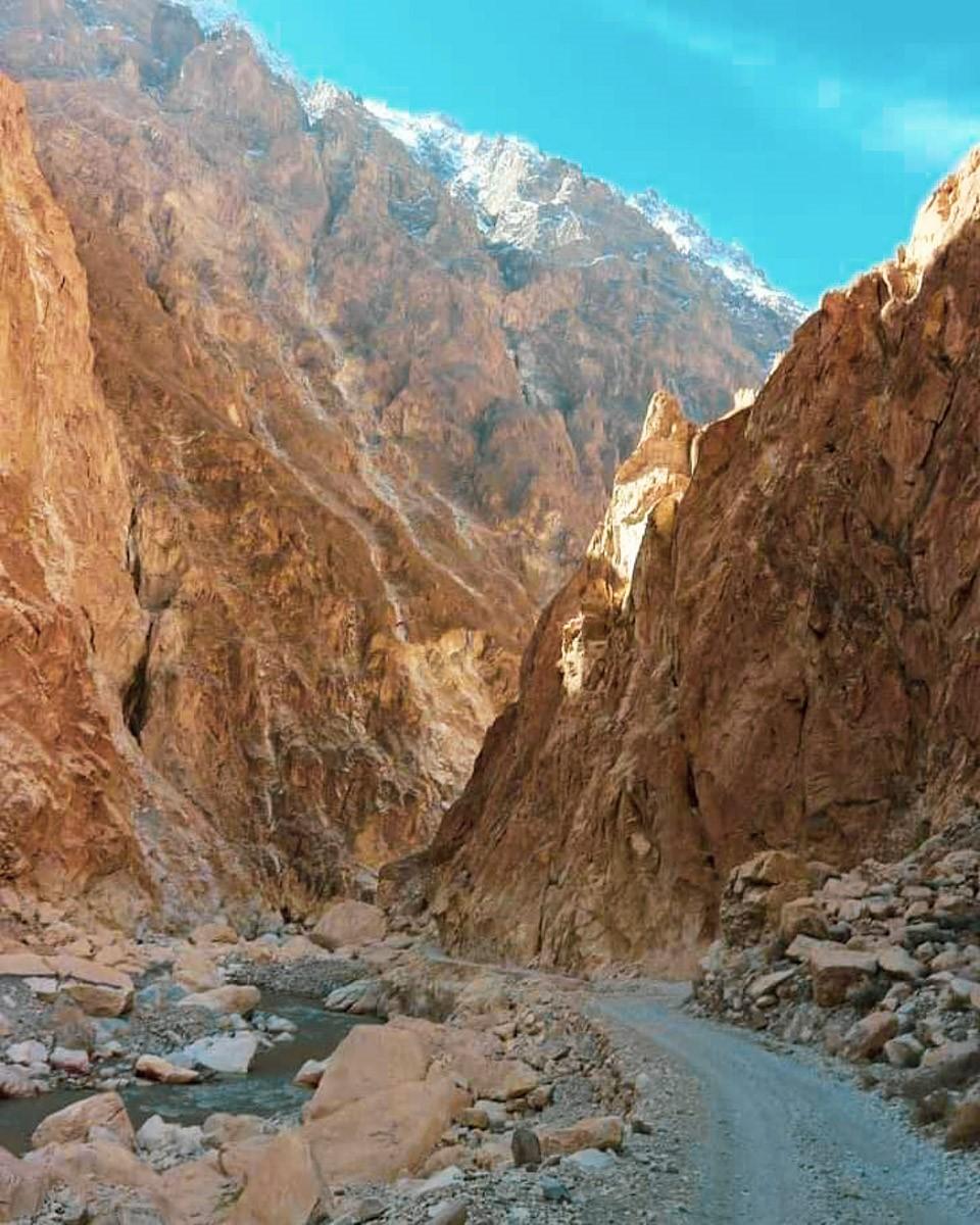 Not everyone is courageous enough to take the road to Shimshal Valley