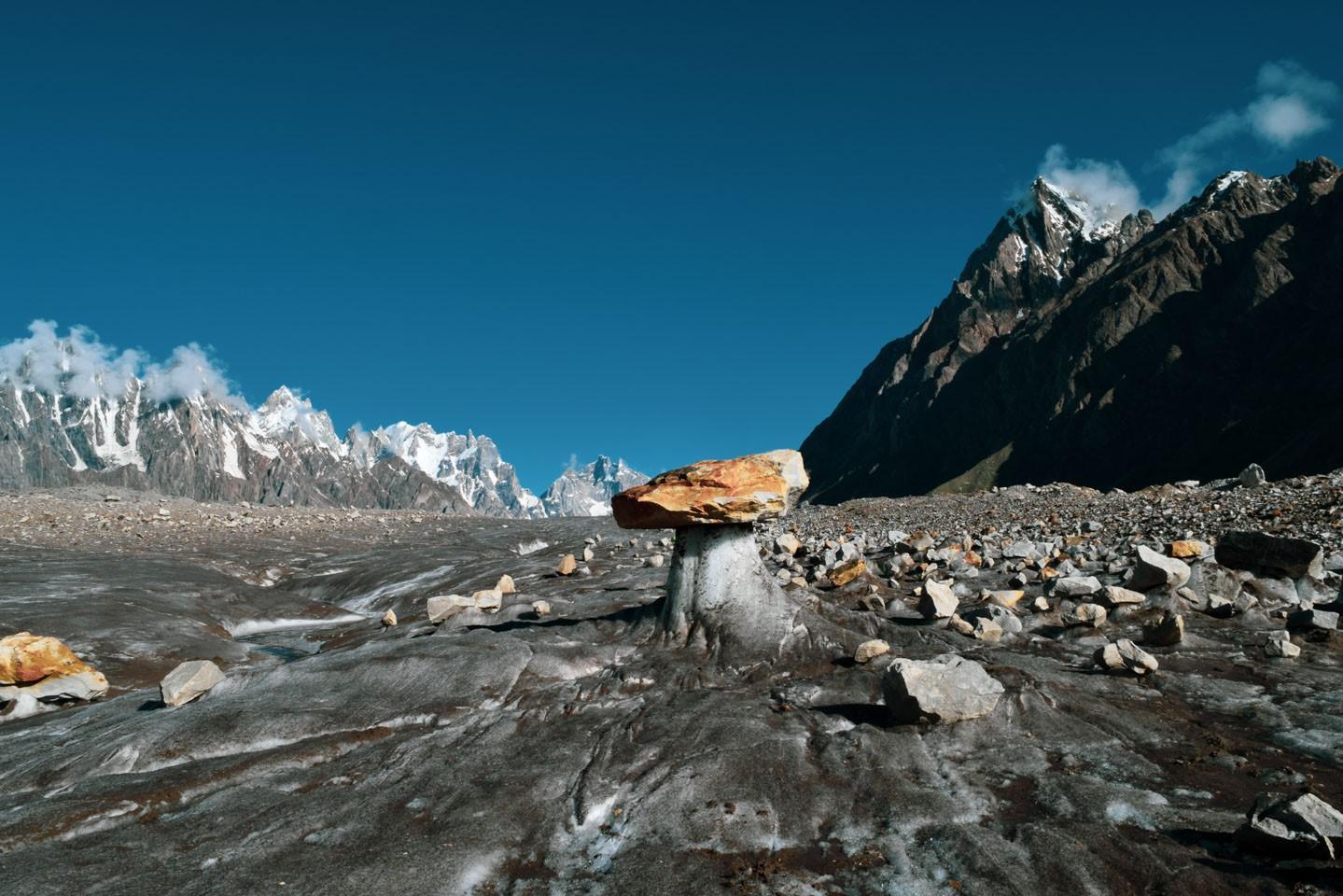 Discovered by Martin Conway, Biafo Glacier is one of the isolated adventure sites in GB