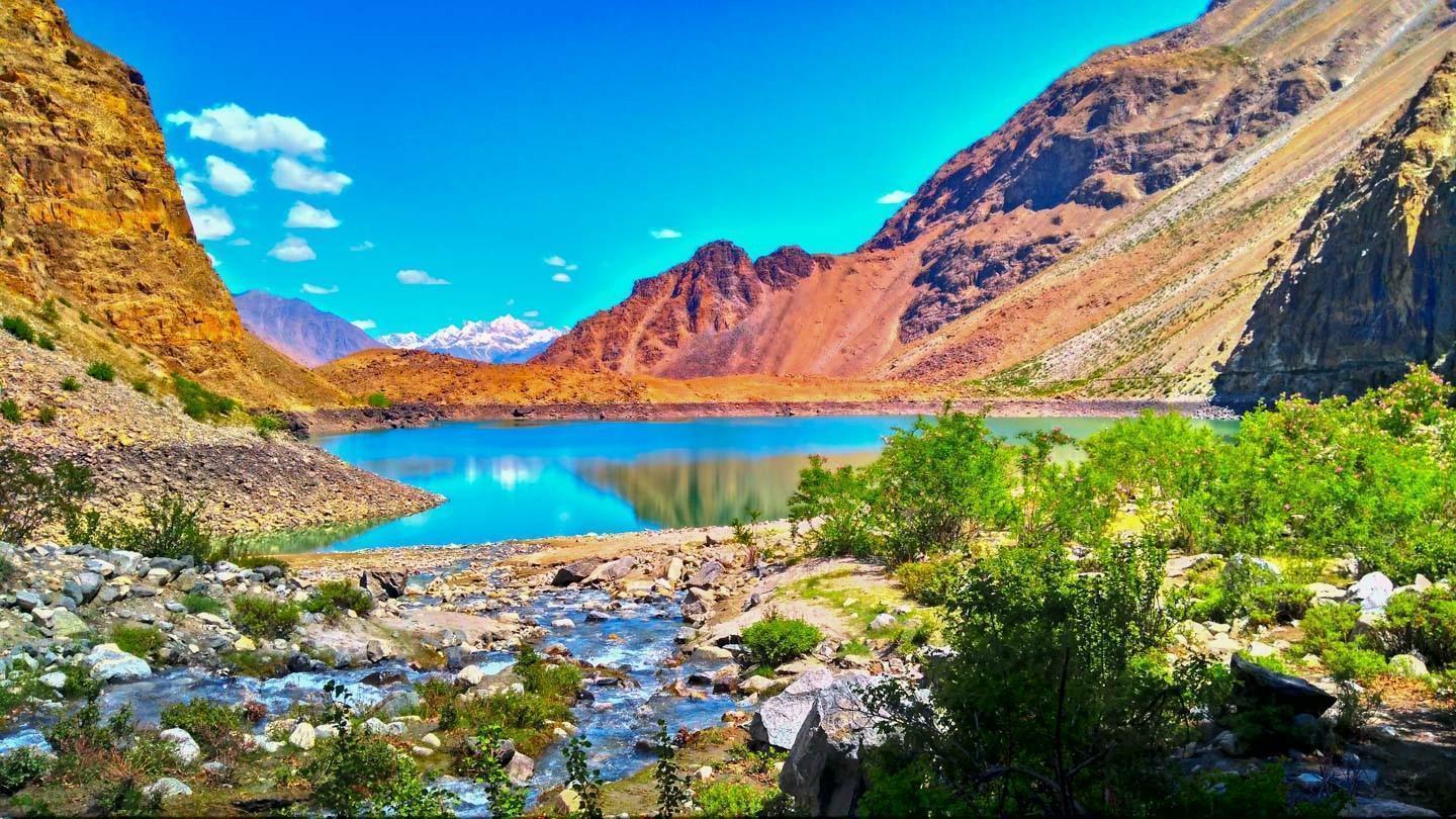 Kharfaq Lake in Khaplu