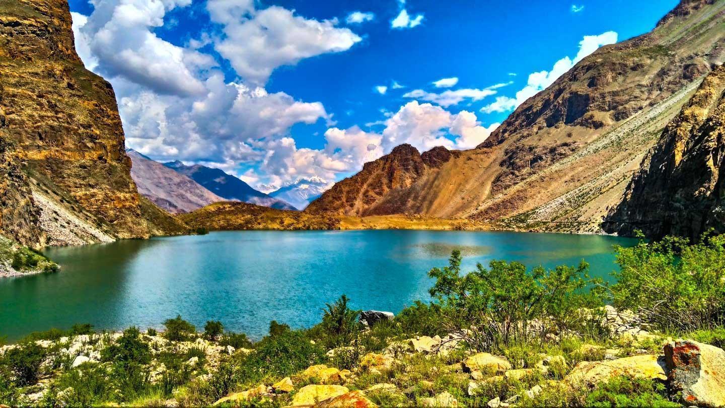 The “Riochug Tso”, pristine Kharfaq Lake in Khaplu Valley