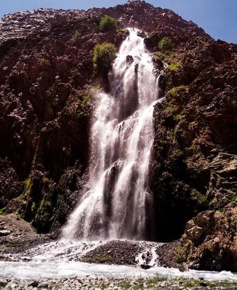 The mesmerizing waterfall