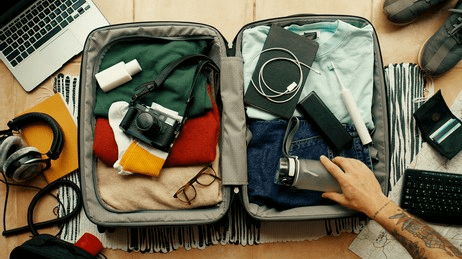 Always pack smart and less on a road trip