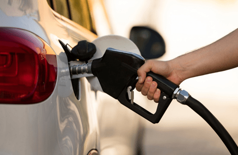 The fuel tank should never be anything less than full on a road trip