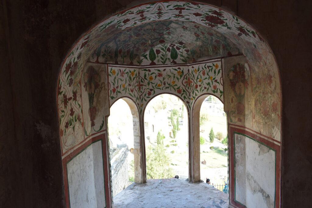 Exquisite Painting inside the building of Katas Raj Temple