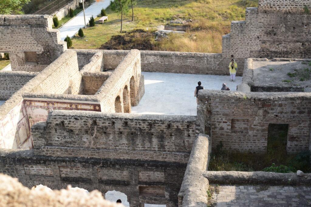 Roof-top of Katas Raj Temple