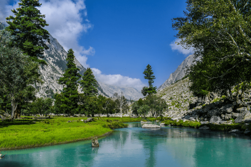  The stunning natural marvel, Usho valley