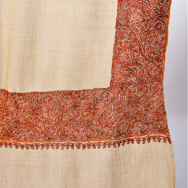 Tortilla-Brown-Pashmina-classic-exubernat-embroidered-border