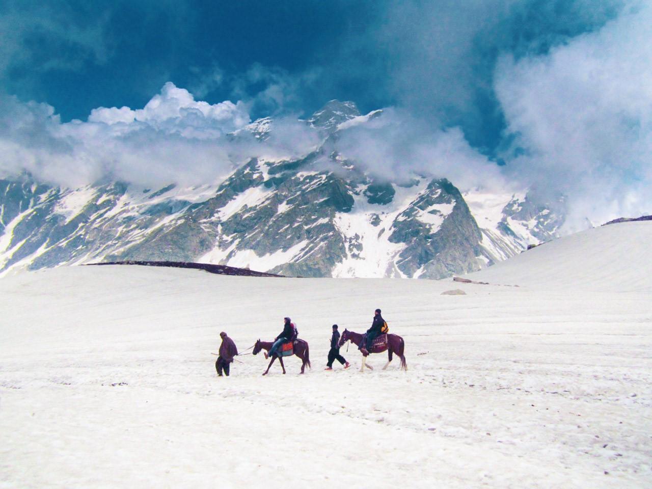 High-altitude landscape of Kaghan Valley near Malika Parbat, close to Ansoo Lake